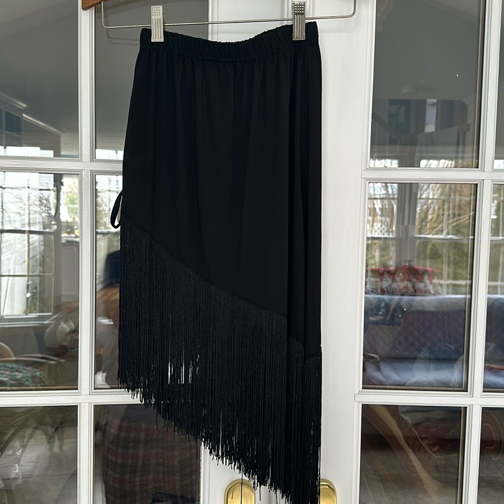 Latin dance skirt